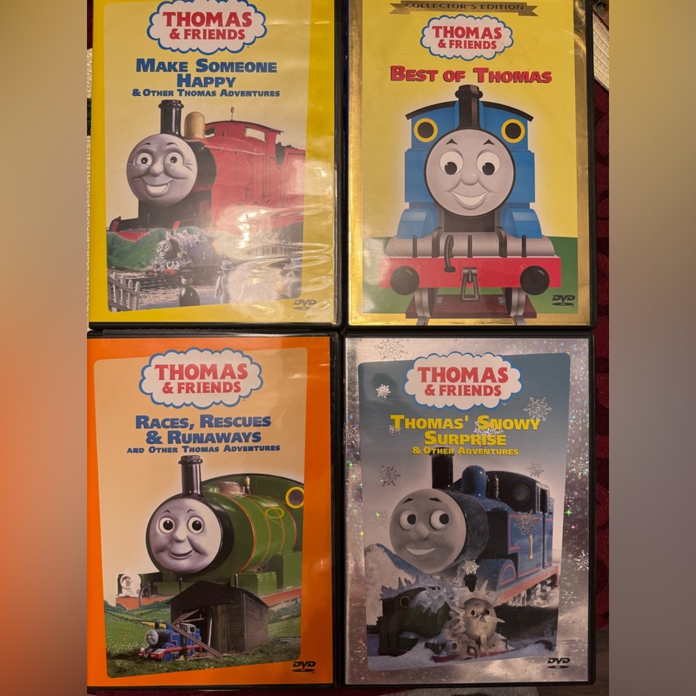 Thomas & Friends 4 DVDs Thomas Train